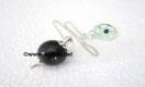 Black onyx ball pendulum with Pentacle